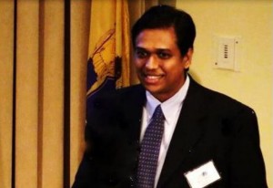 Rajeev Srivastava, Artha Forum Founder giving examples of entrepreneurs who have impacted society through their contributions